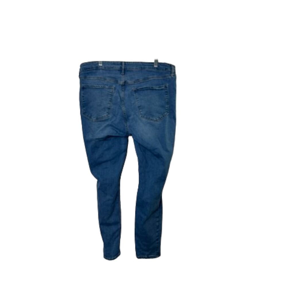 Old Navy High Rise ROCKSTAR SUPER SKINNY Light Rinse Jeans Women's 18 - Picture 5 of 5